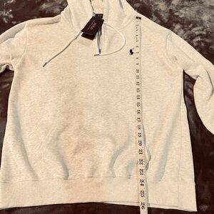 Polo by Ralph Lauren Men's Cream Hoodie